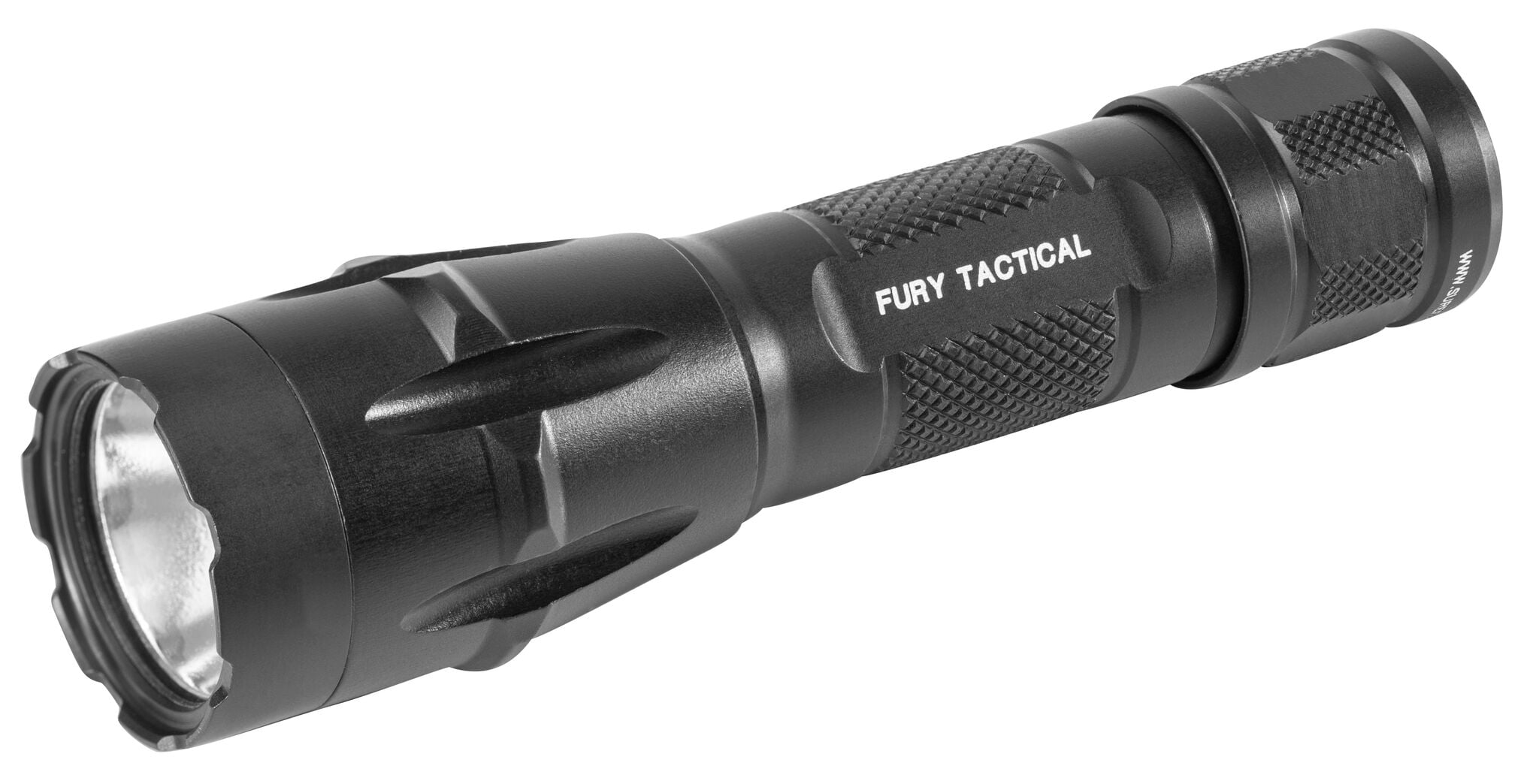 SureFire Lightweight High Performance Dual Fuel Tactical 123A Lithium Batteries LED Flashlight with 1,500 Lumen, Black