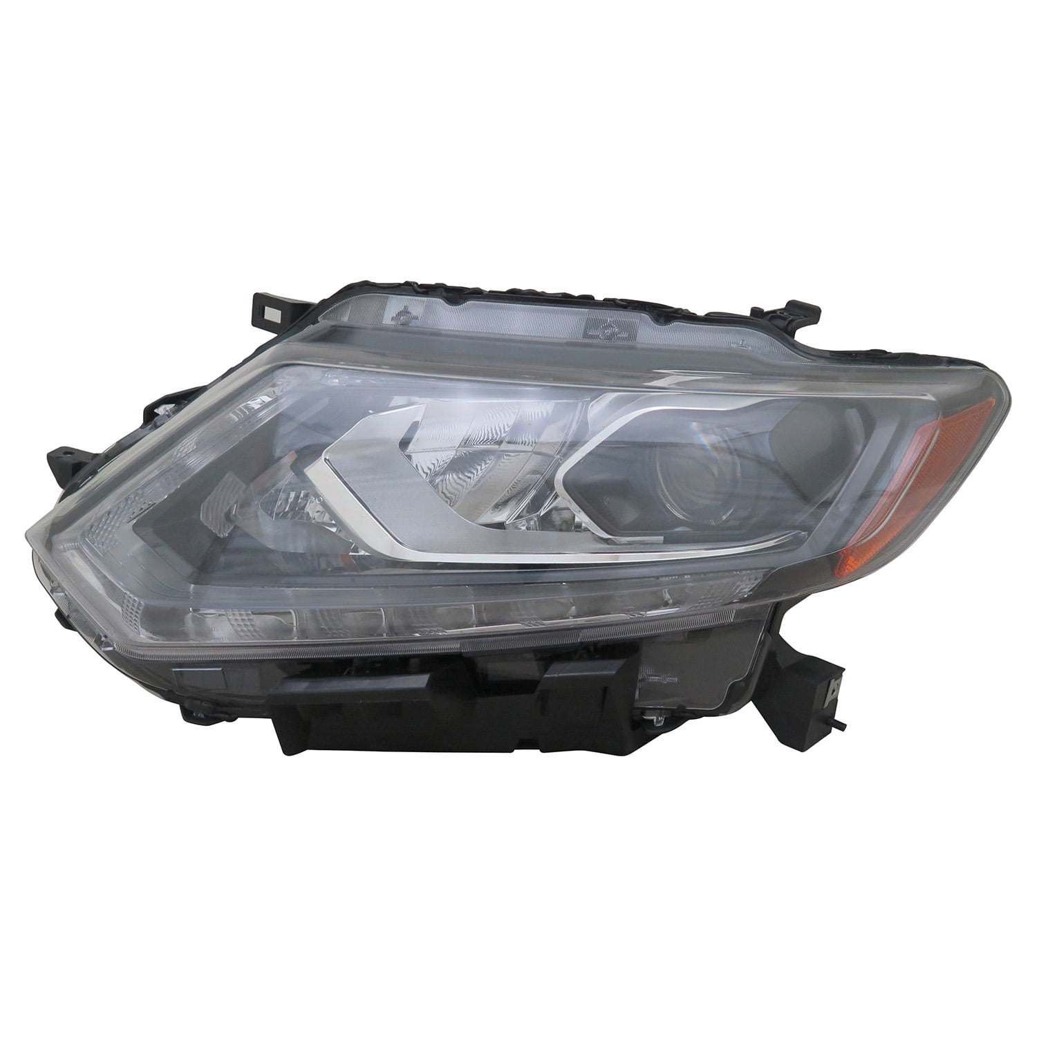TYC Headlight Lamp for 14-16 Nissan Rogue LED w/o Auto Control Left Driver Fits 2016 Nissan Rogue