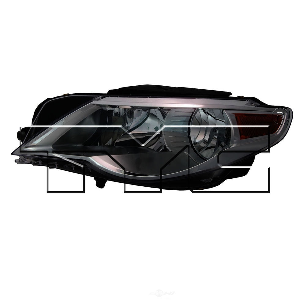 TYC 20-9054-00-1 Driver Side Headlight For 09-10 Volkswagen CC Fits 2009 Volkswagen CC
