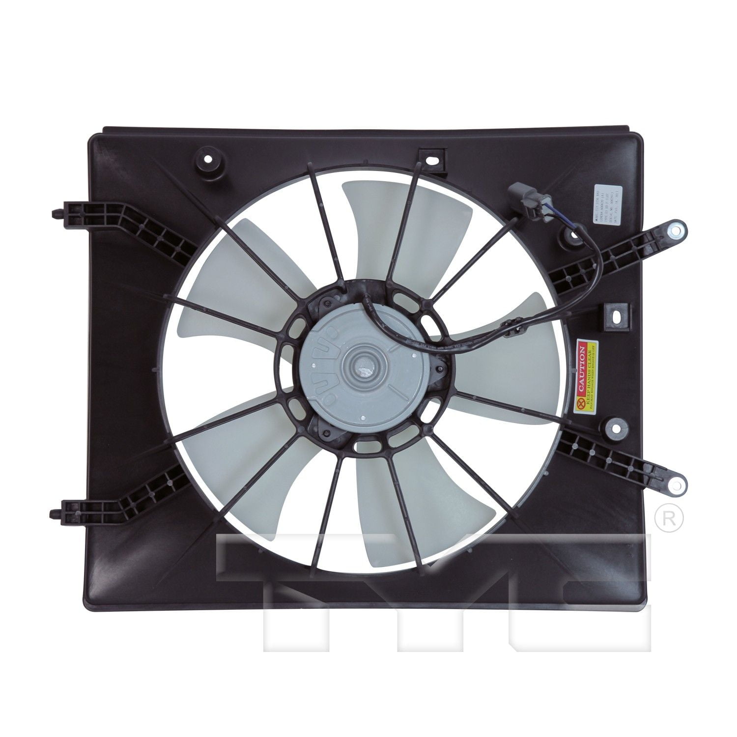 TYC 600620 Engine Cooling Fan Assembly For 01-08 Acura Honda MDX Pilot