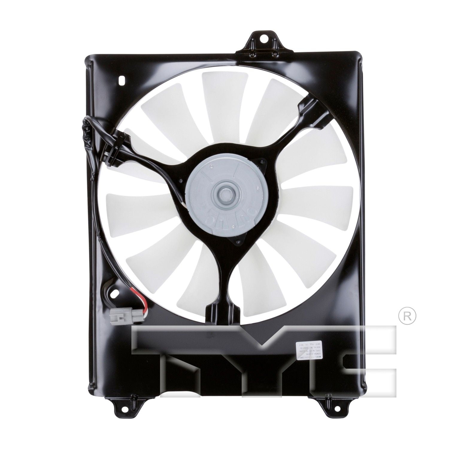 TYC 610470 Cooling Fan Assembly (610470) Replacement for 98-03 TOYOTA SIENNA Fits 1998 Toyota Sienna
