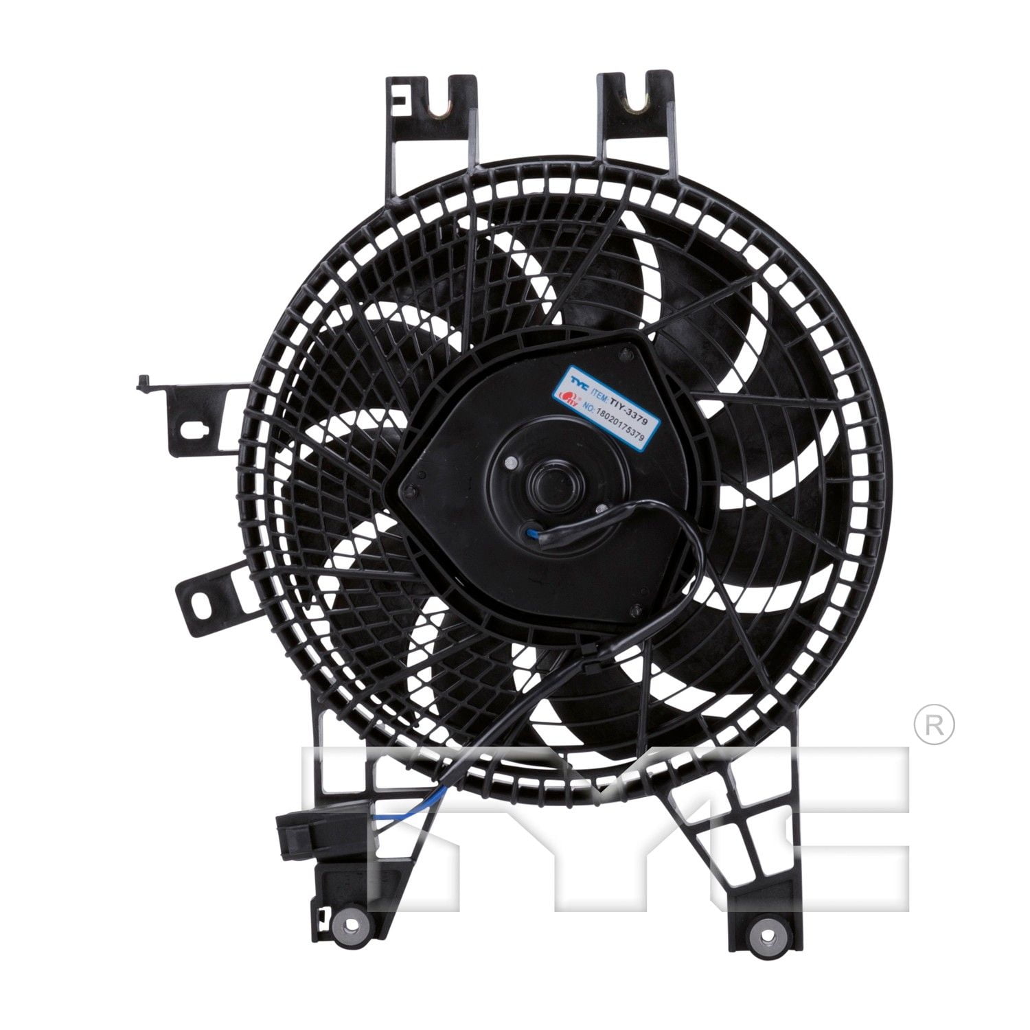 TYC 610790 A/C Condenser Fan Assembly For 01-07 Toyota Sequoia
