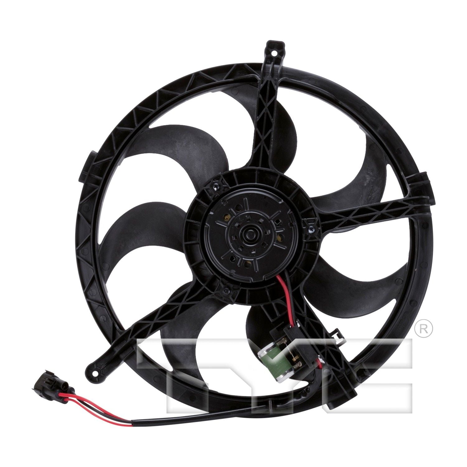 TYC 622560 Replacement Cooling Fan Assembly for MINI Cooper S Fits 2010 Mini Cooper