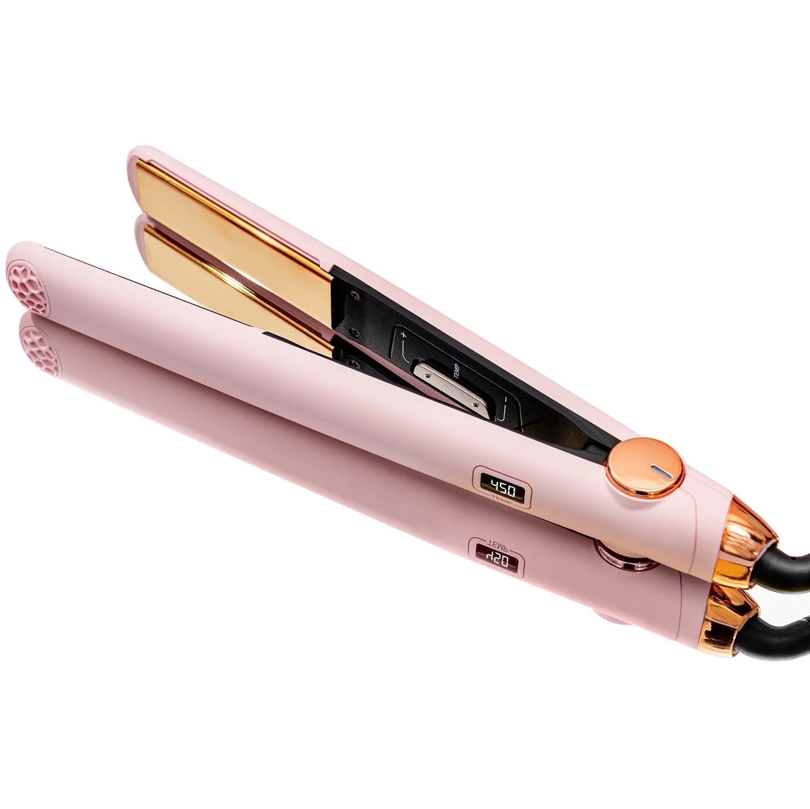 TYMO Flat Iron Hair Straightener and Curler 2 in 1, Nano Titanium Straightening & Curling Iron with 32 Temps