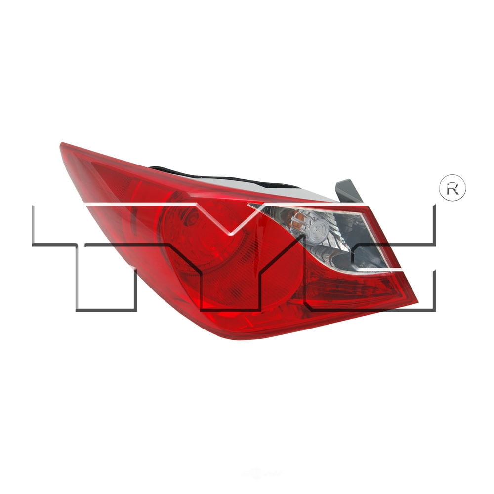 Tail Light Assembly Fits select: 2011-2014 HYUNDAI SONATA