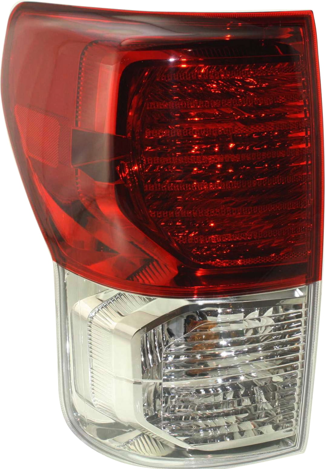 Tail Light Compatible With 2010-2013 Toyota Tundra Left Driver With bulb(s)