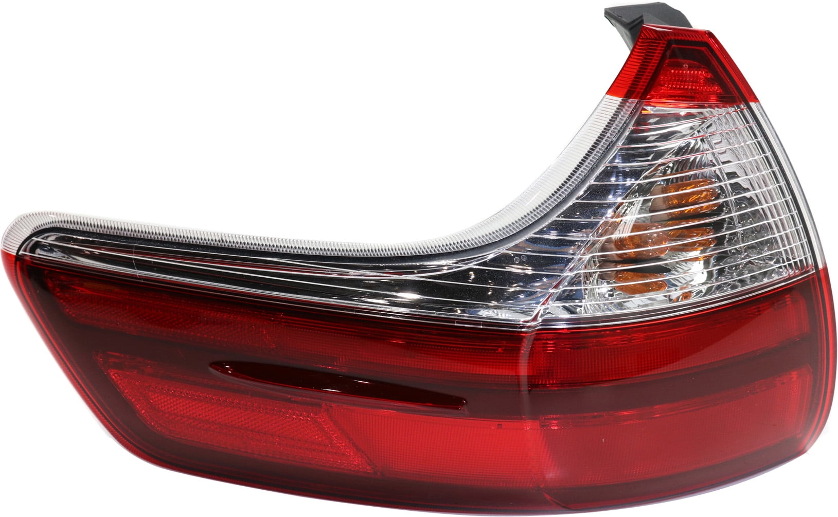 Tail Light Compatible With 2015-2019 Toyota Sienna Left Driver Side, Outer With bulb(s)