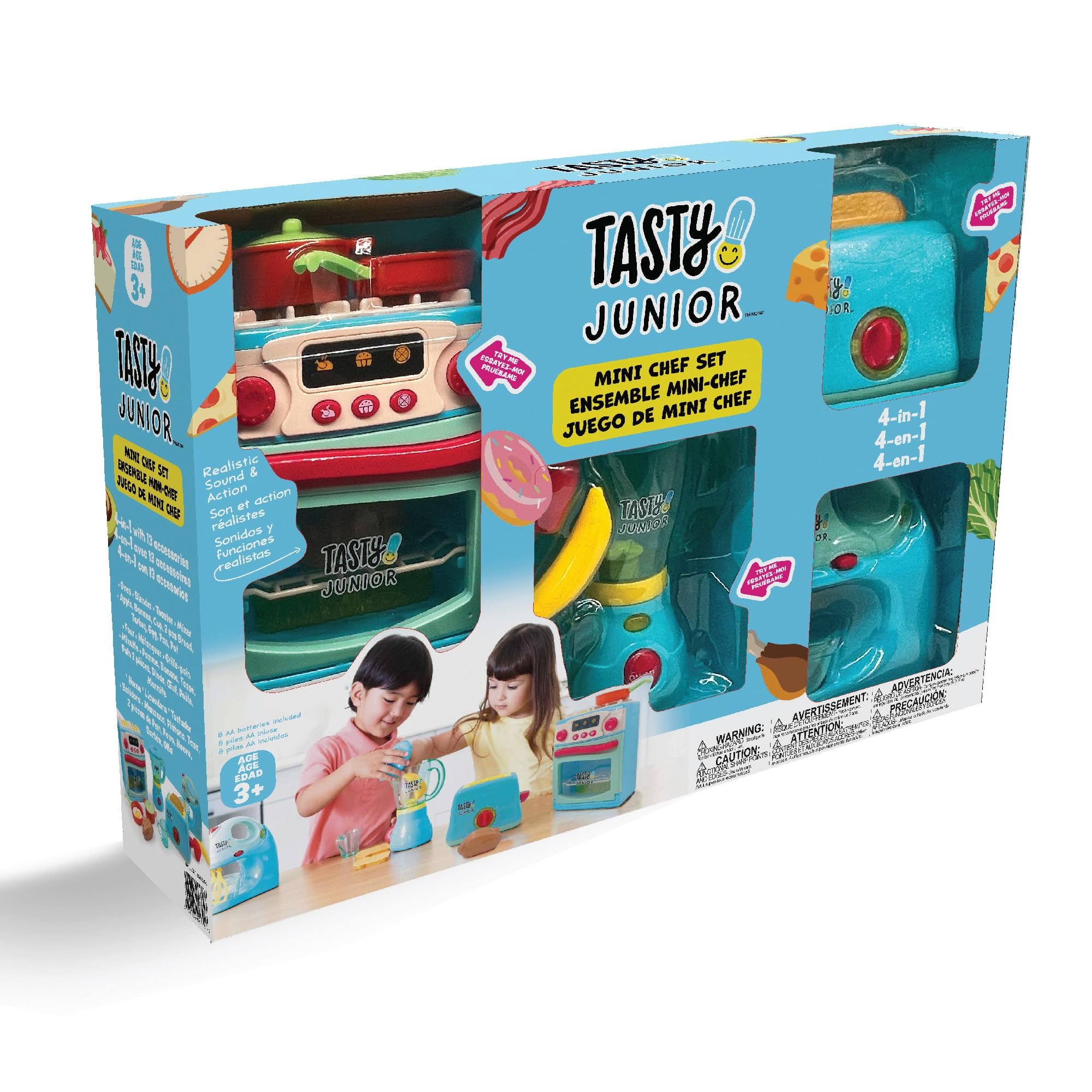 Tasty Jr. Mini Chef 4-in-1 Playset