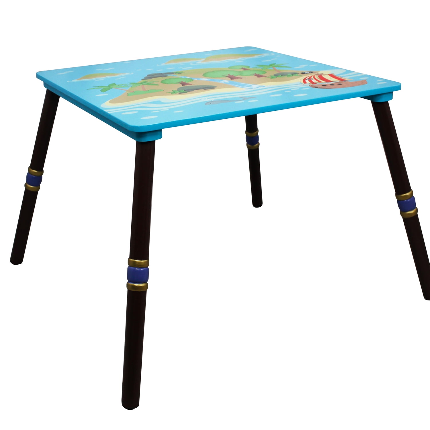 Teamson Kids Pirate Island Table, Multicolor