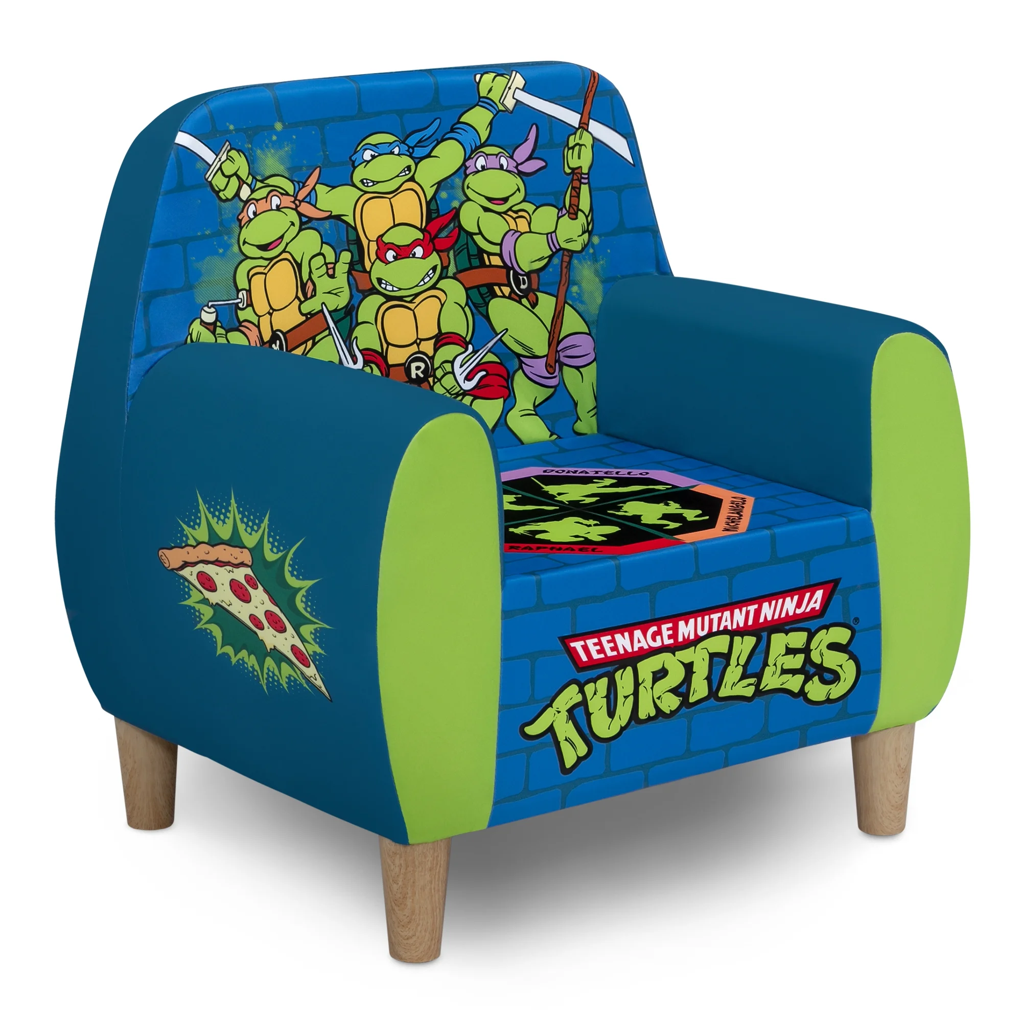 Teenage Mutant Ninja Turtles Foam Chair by Delta Children, Green