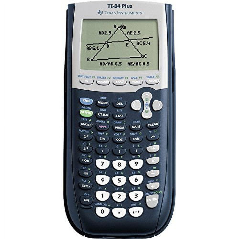 Texas Instruments TI-84 Plus Graphing Calculator, 10-Digit LCD