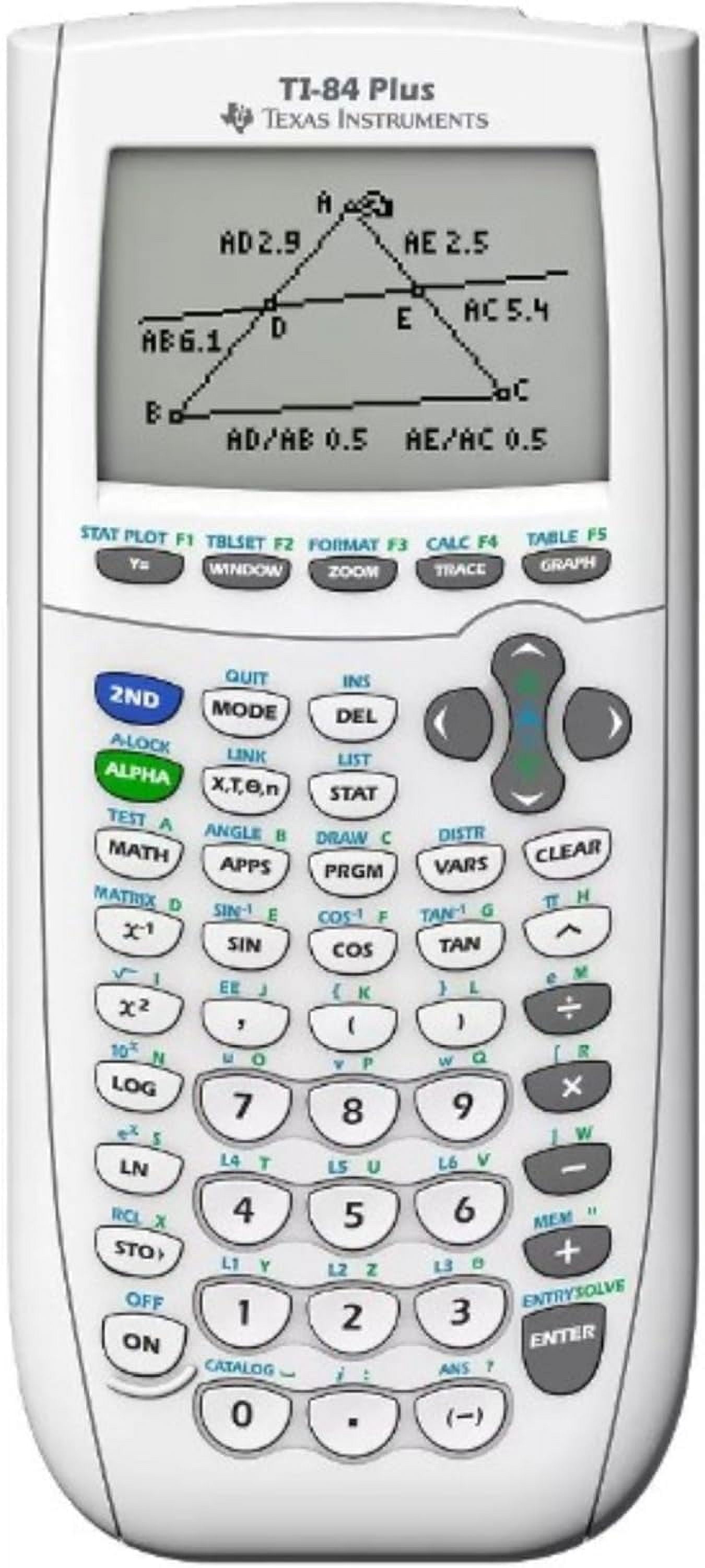 Texas instruments TI-84 Plus Graphing Calculator, White