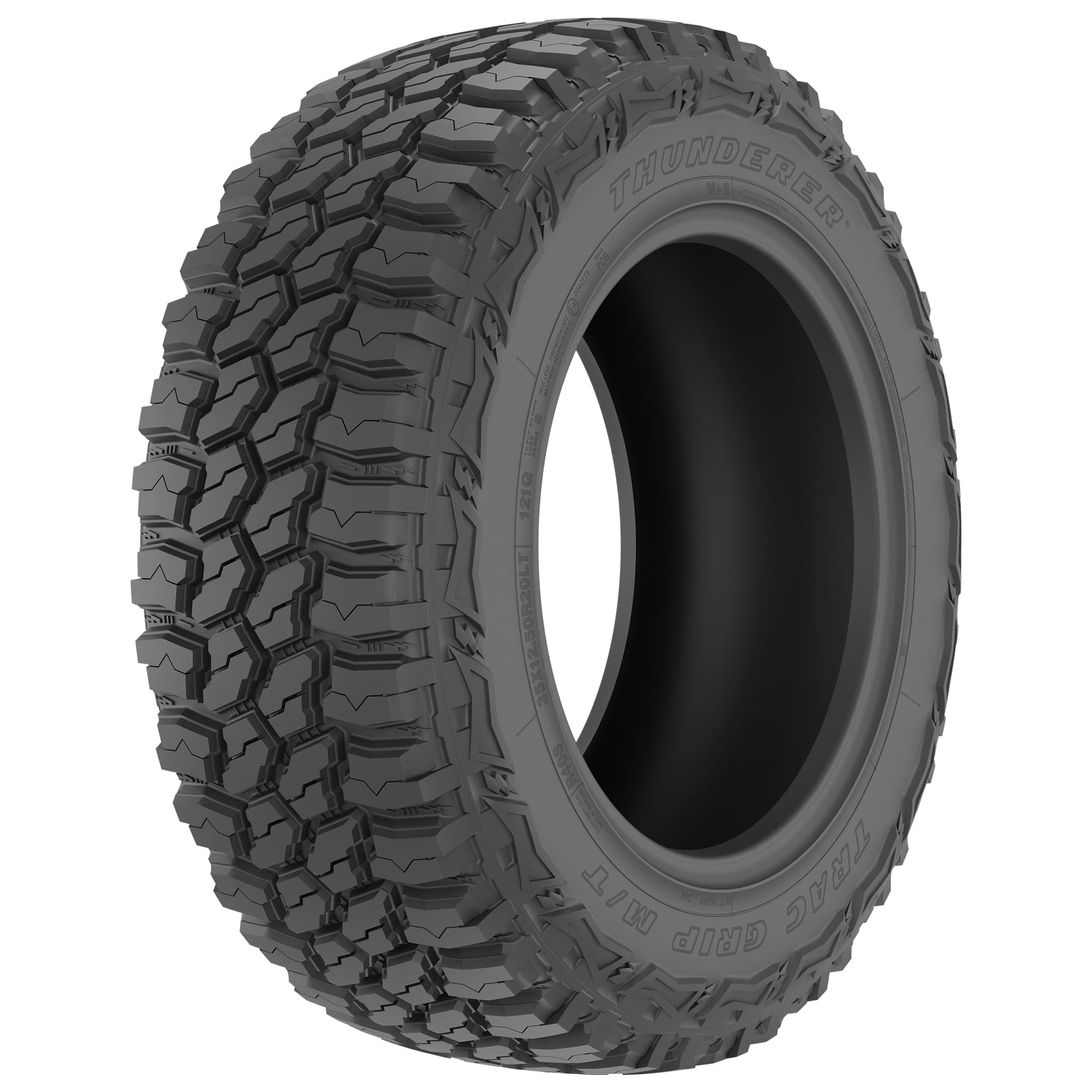 Thunderer Trac Grip M/T R408 Mud Terrain LT285/70R17 121/118Q E Light Truck Tire