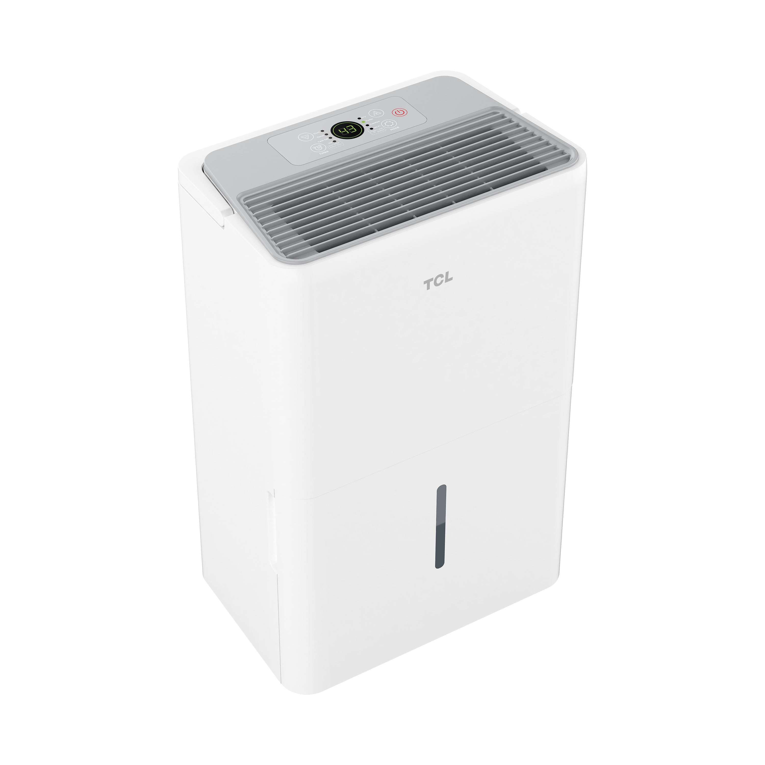 TCL 25 Pt 2,000 sq. ft. Smart Dehumidifier White, Energy Star Most Efficient 2024, Ultra-Compact