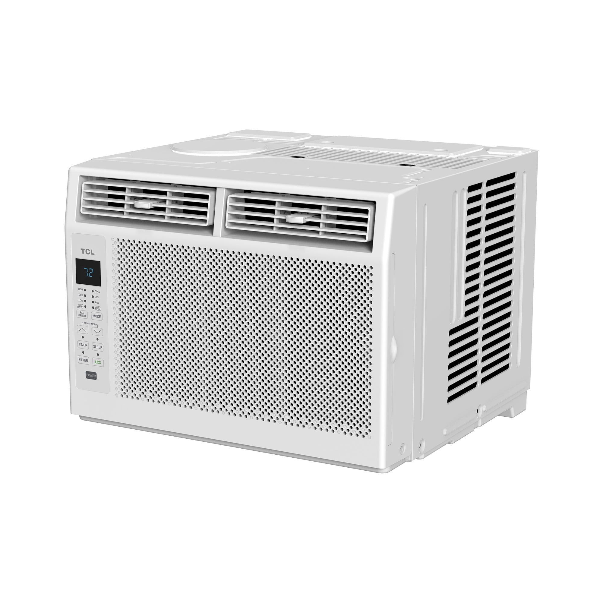 TCL 6,000 BTU Window Air Conditioner (White) - 250 Sq. Ft., LED Display, Included Remote - W6W32