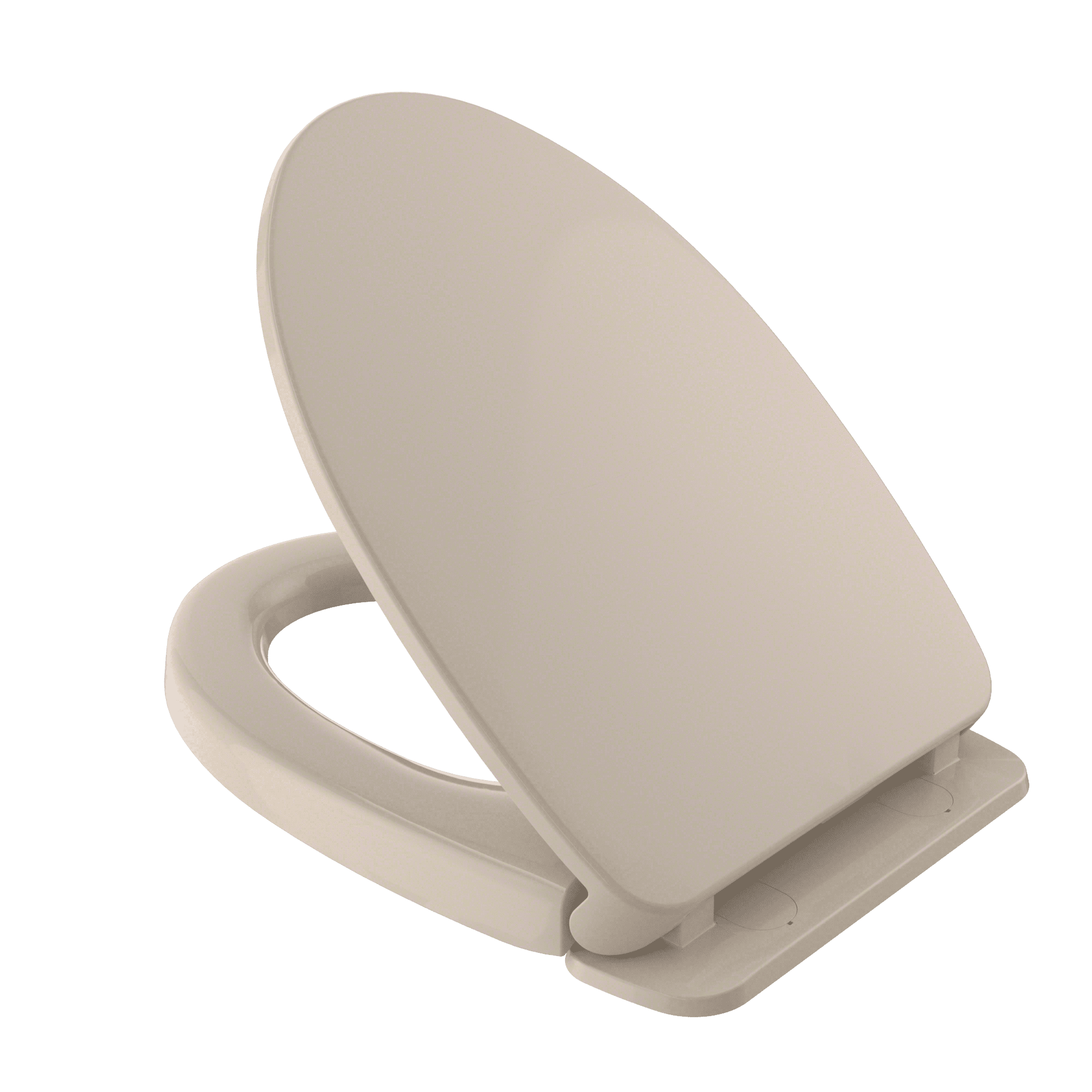 TOTO SoftClose Non Slamming, Slow Close Elongated Toilet Seat and Lid, Bone - SS124#03