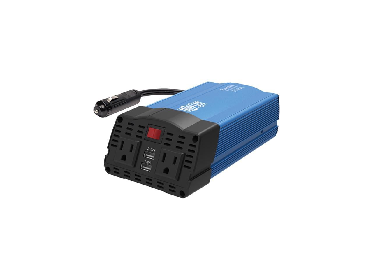 Tripp Lite Pv375usb 375-watt-continuous Powerverter Ultracompact Car Inverter With Usb & Battery Cables