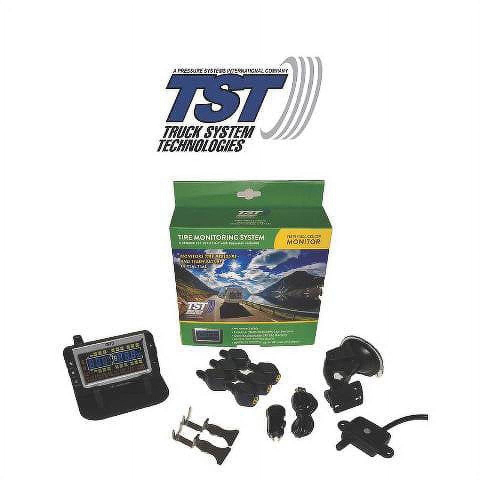 TST-507-ft-6-C New Generation Color Monitor 6 Flow Though Sensor Tire Monitor System