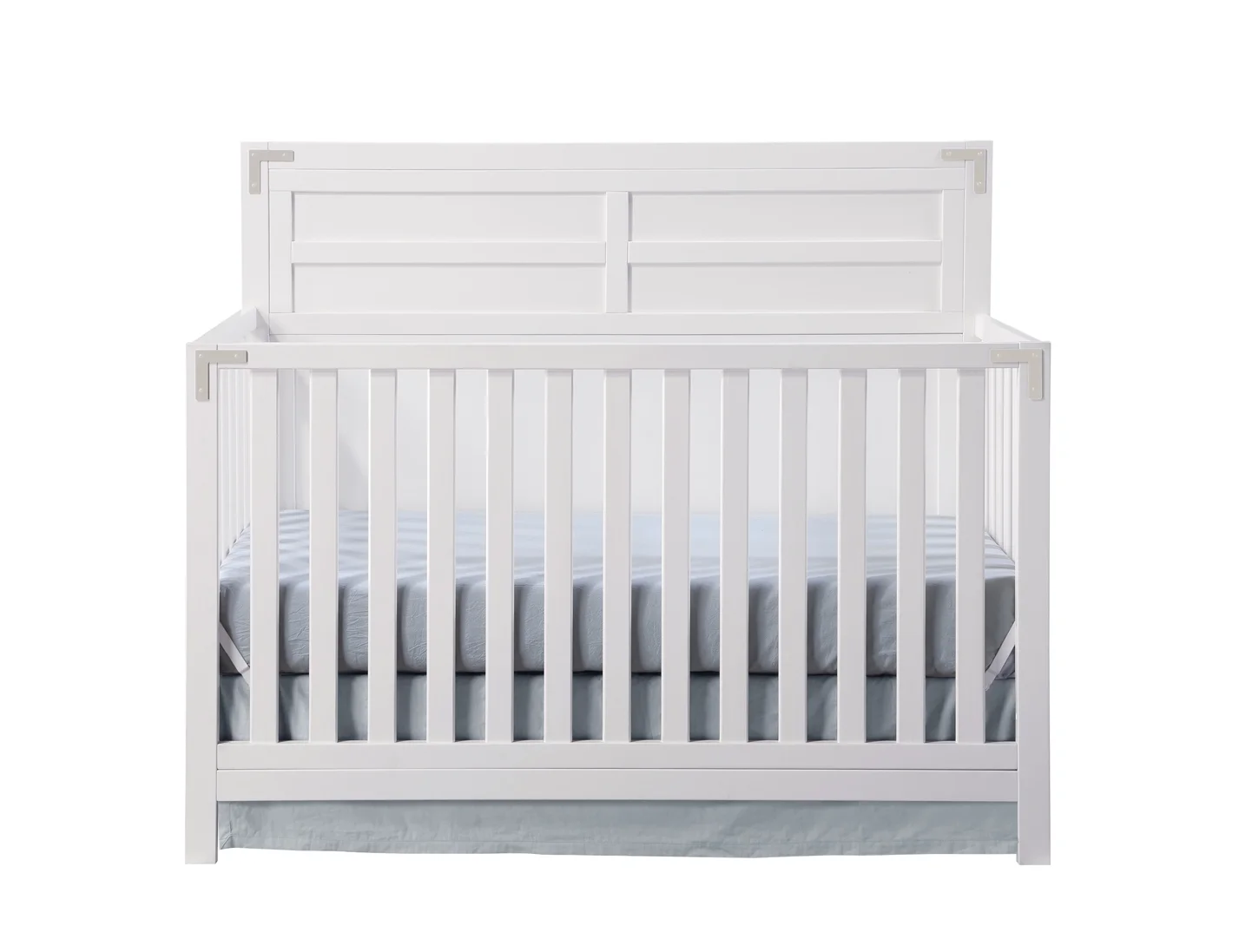 Ti Amo Mila 4-in-1 Convertible Infant Crib, Snow White