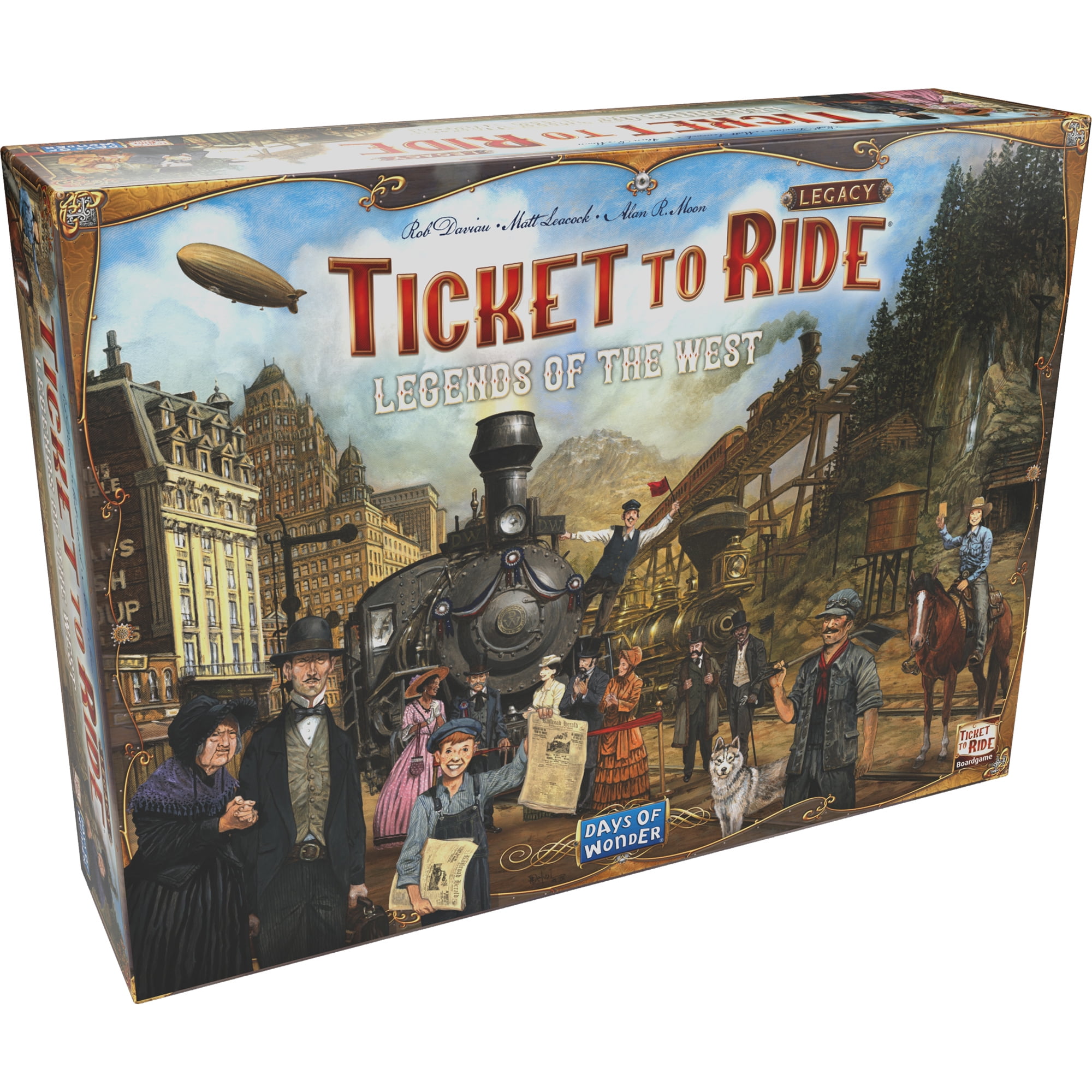 Ticket to Ride Legacy: Legends of The West Family Strategy Board Game, from Asmodee