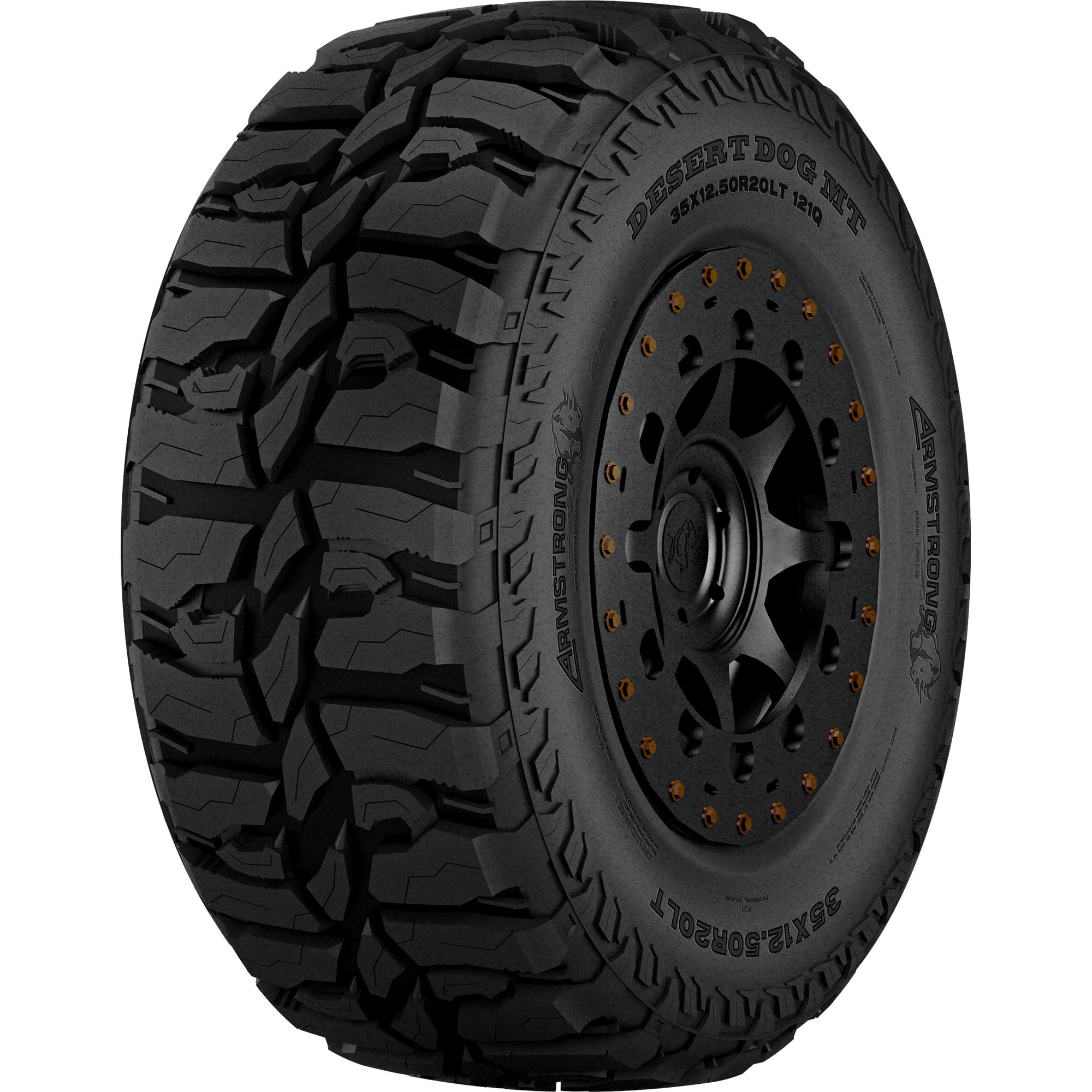 Armstrong Desert Dog MT Mud Terrain LT35X12.50R18 128Q F Light Truck Tire