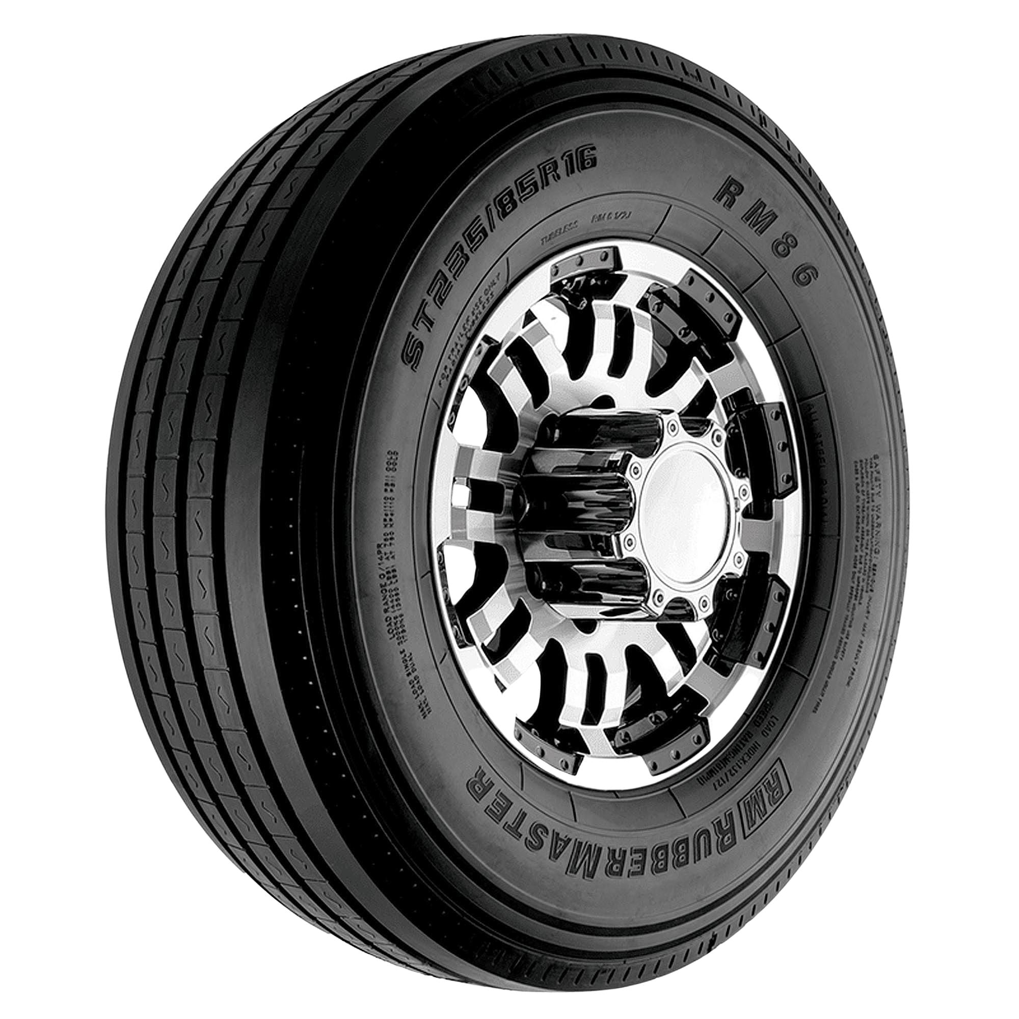 RubberMaster All Steel Trailer 235/80R16 129/125L G Trailer Tire
