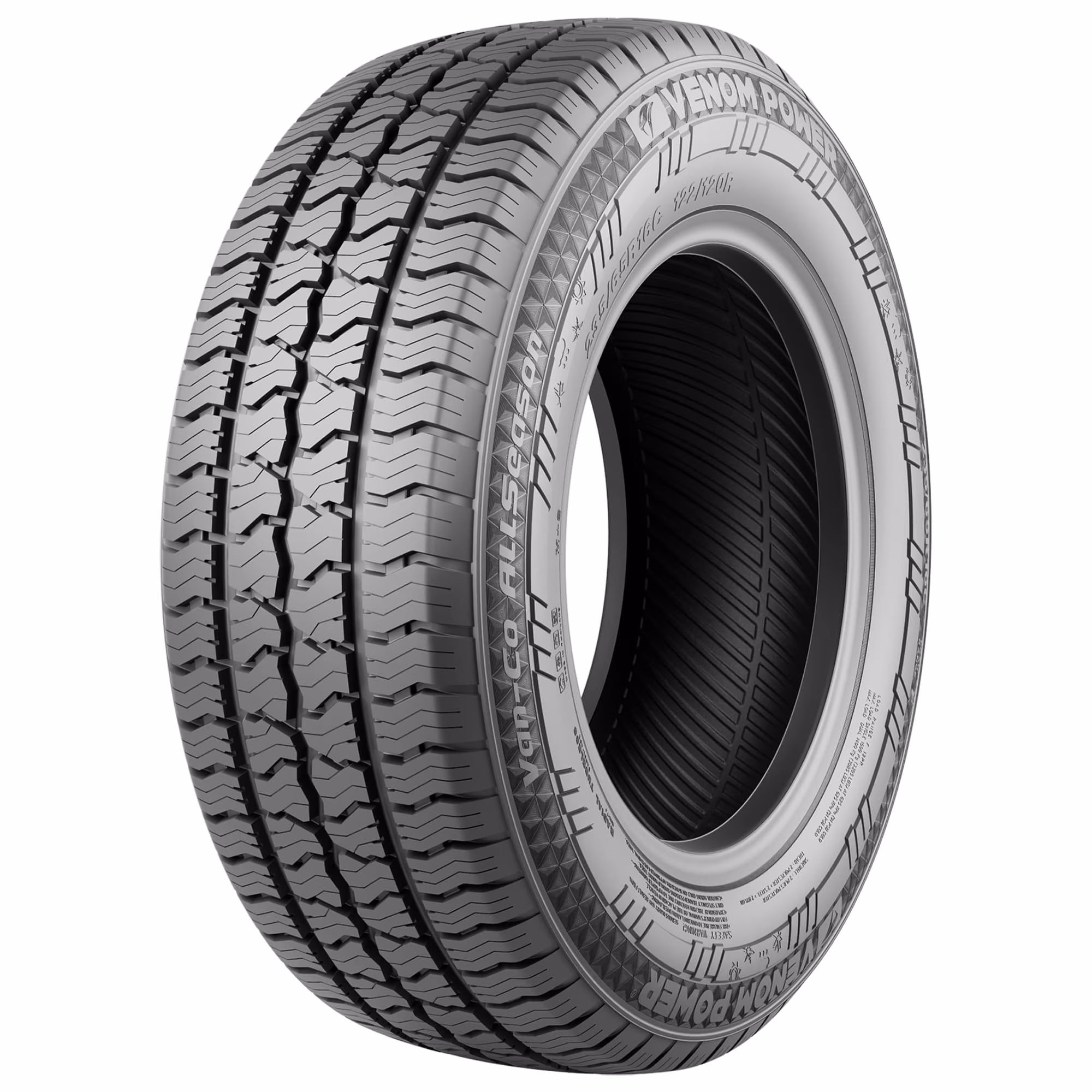 Venom Power Van-Co AllSeason 235/65R16C 122/120R F Commercial Tire