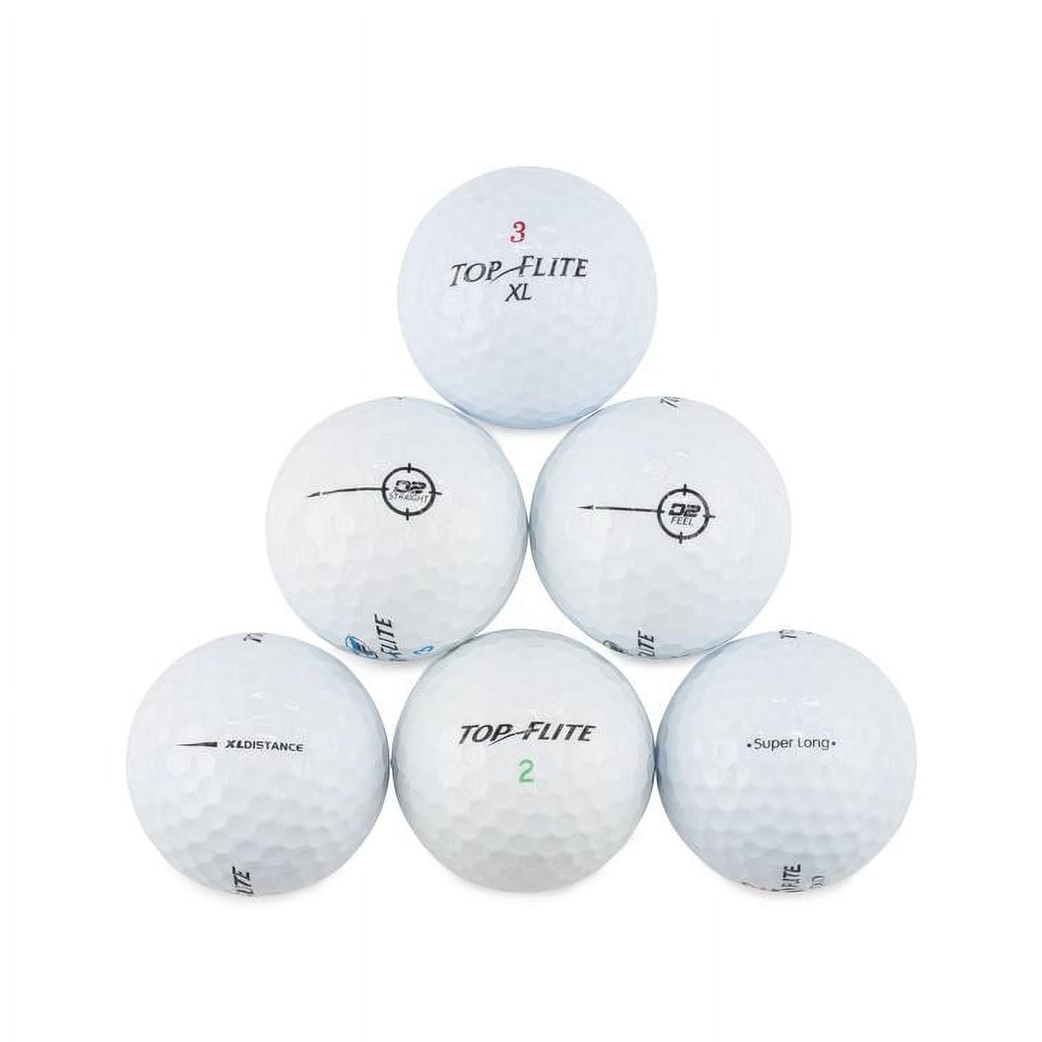 Top Flite Golf Balls, AAAA Quality, 96 Pack, by Hunter Golf