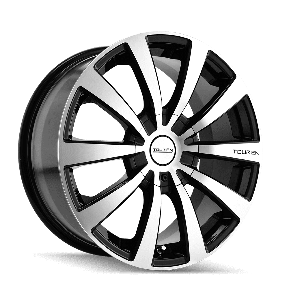 Touren Tr3-3130 16X7 5X100/5X114.3 42Et 72.62Cb Black/Machined Face/Machined Lip