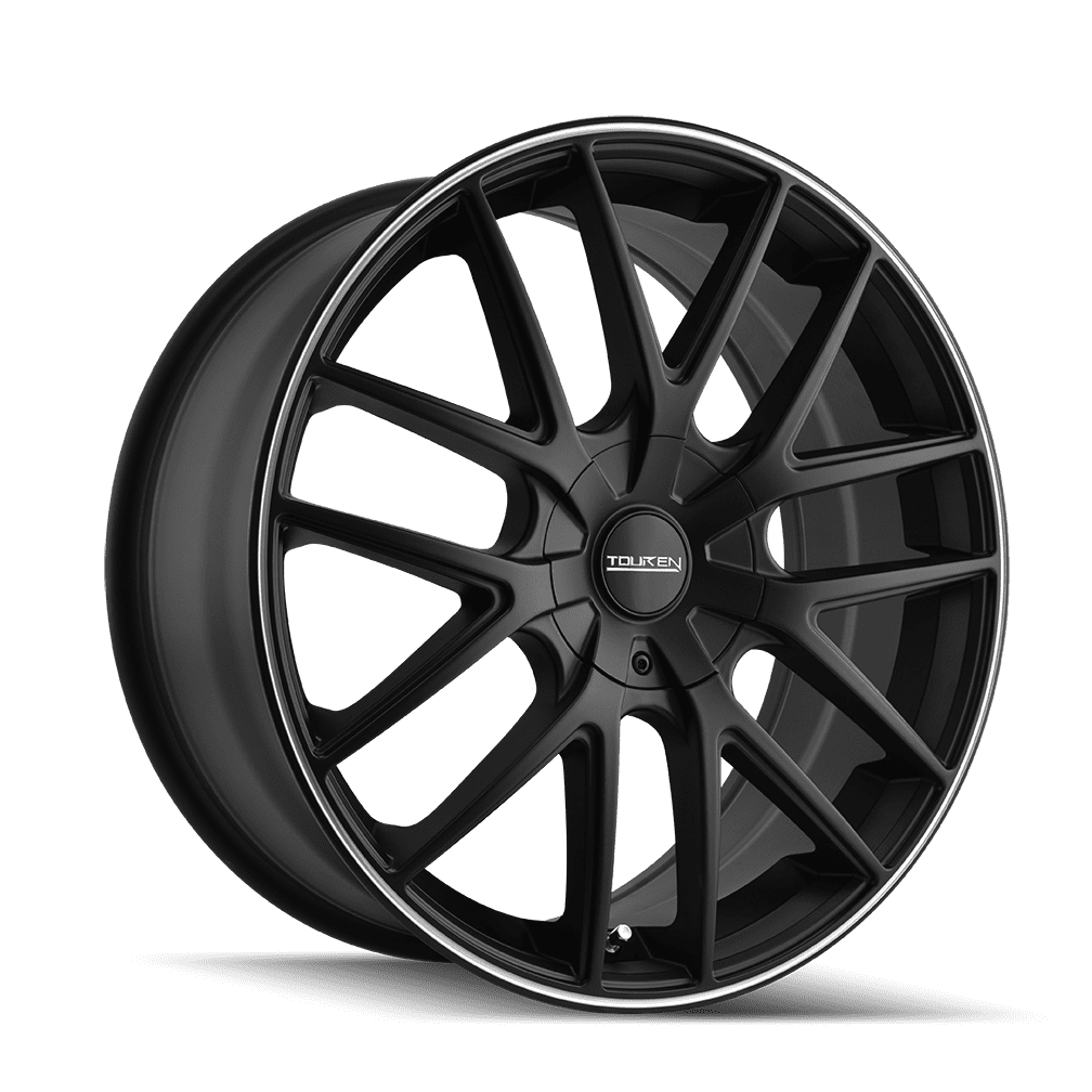 Touren Tr60-3260 17X7.5 5X100/5X114.3 42Et 72.62Cb Matte Black/Machined Ring