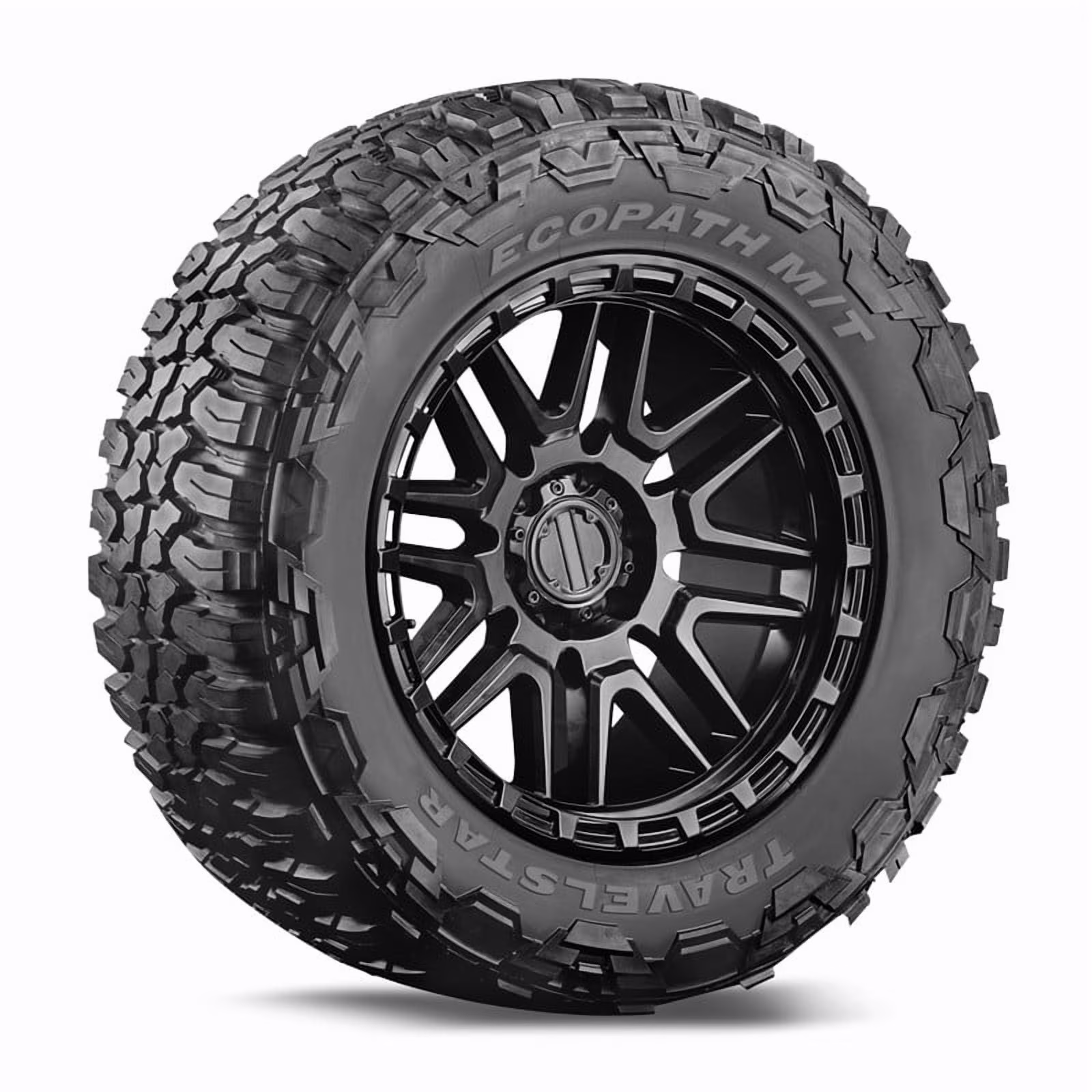 Travelstar EcoPath M/T LT275/70R18 10 PR Load Range E 125Q SUV Light Truck Mud Terrain Tire 275/70/18(Tire Only)