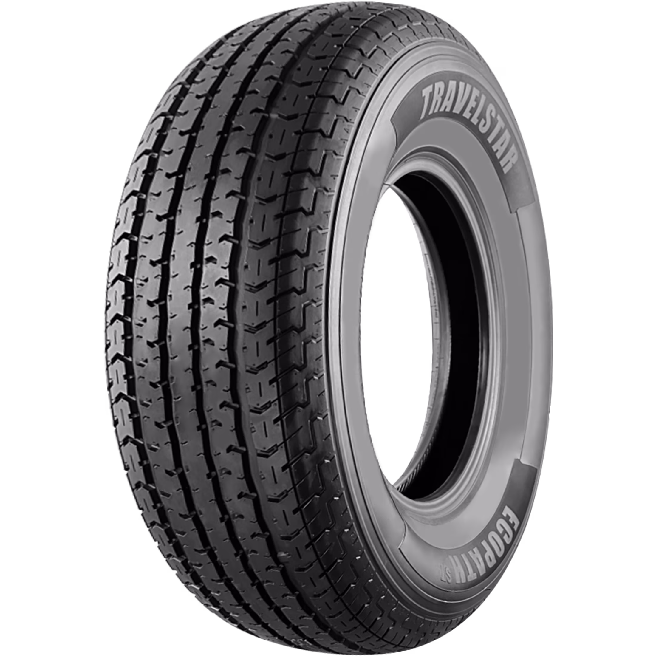 Travelstar Ecopath ST ST235/85R16 12 Ply 128M Load F Radial Trailer Tire - ST 235/85R16(Tire Only)