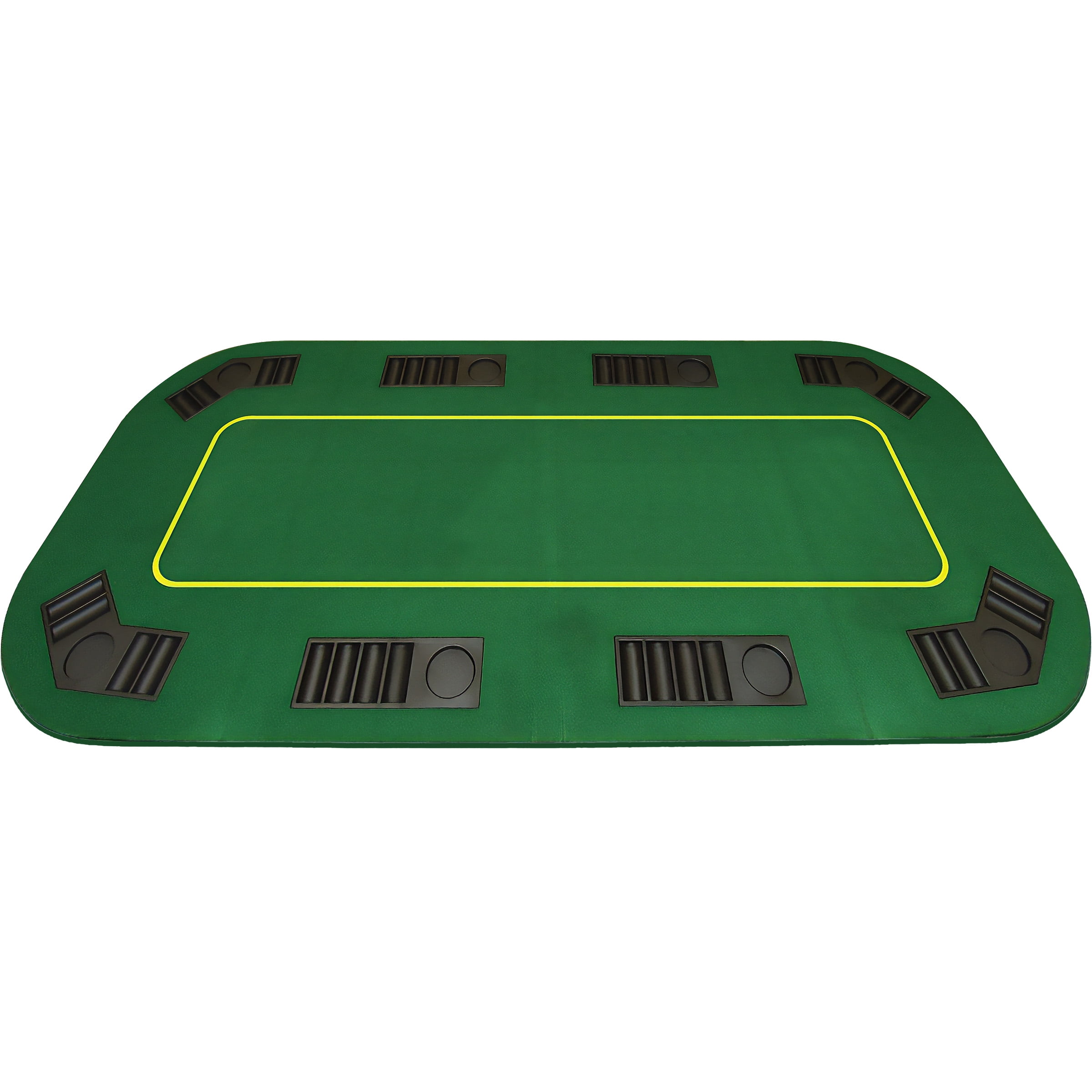 Trademark Poker Table Top - 80-inch Foldable Card Mat for up to 8 Players