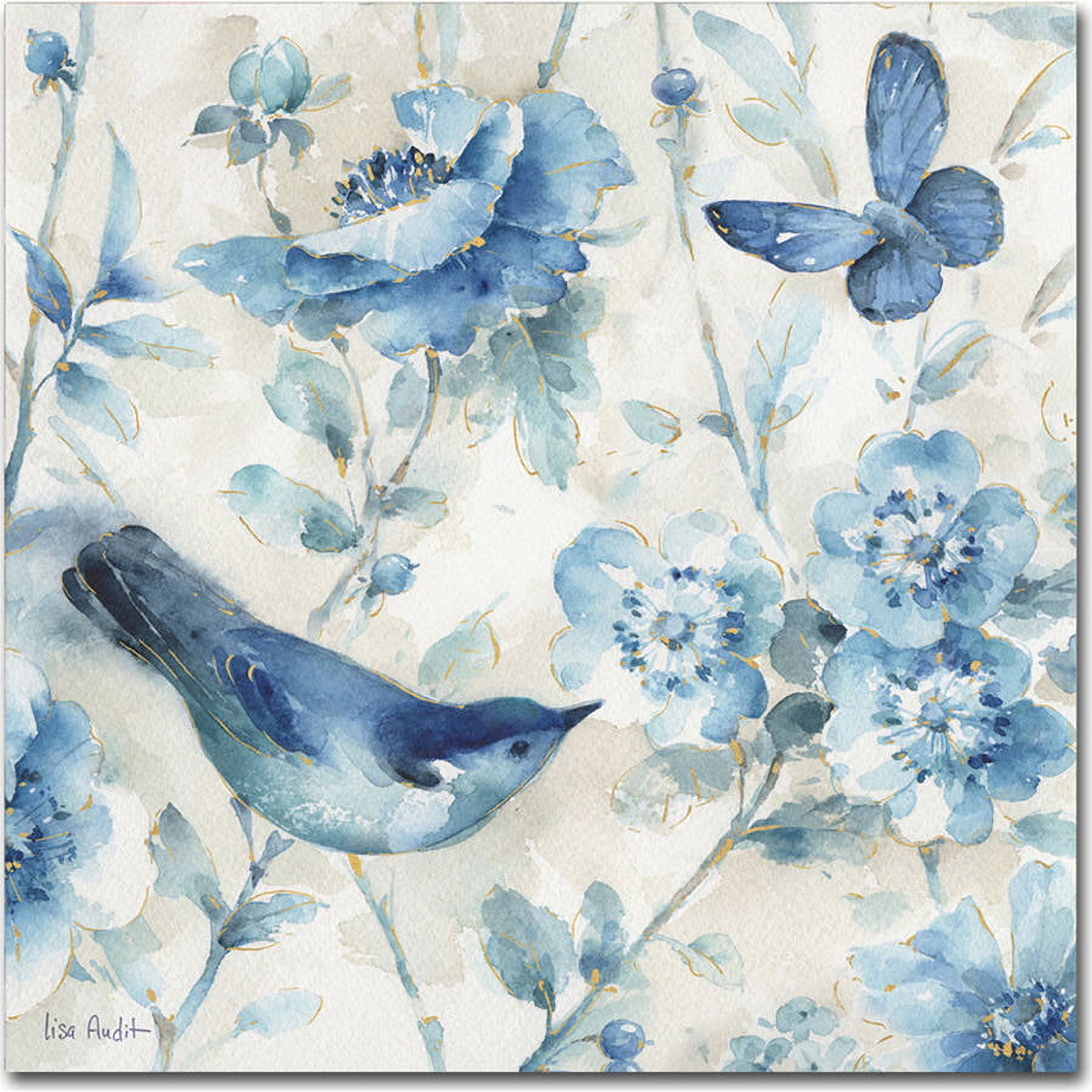 Trademark Fine Art "Indigold XI" Canvas Art by Lisa Audit