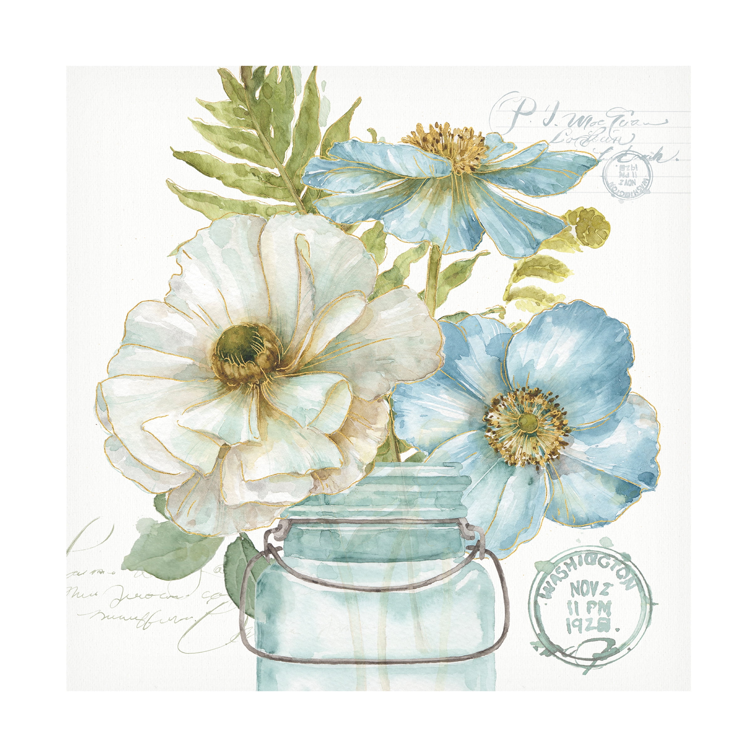 Trademark Fine Art "My Greenhouse Bouquet II" Canvas Art by Lisa Audit