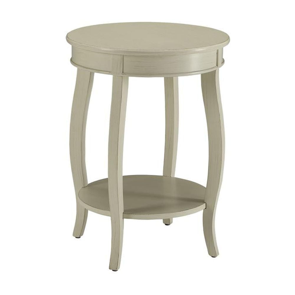 Trendy Side Table Red - Saltoro Sherpi