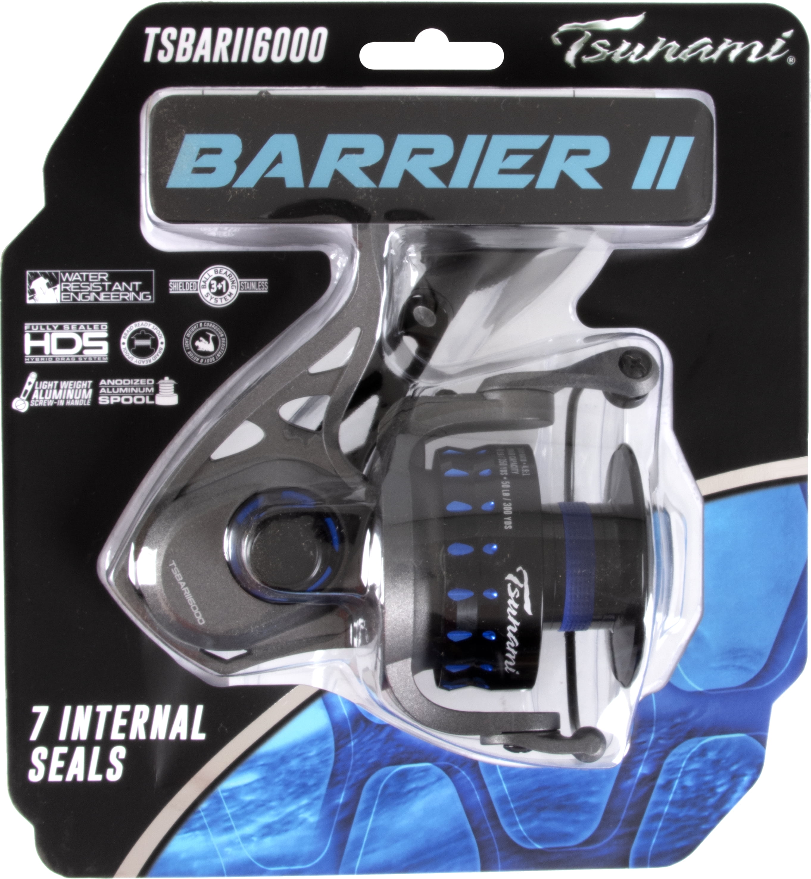 Tsunami Barrier II Spinning Reel – 6000 Size