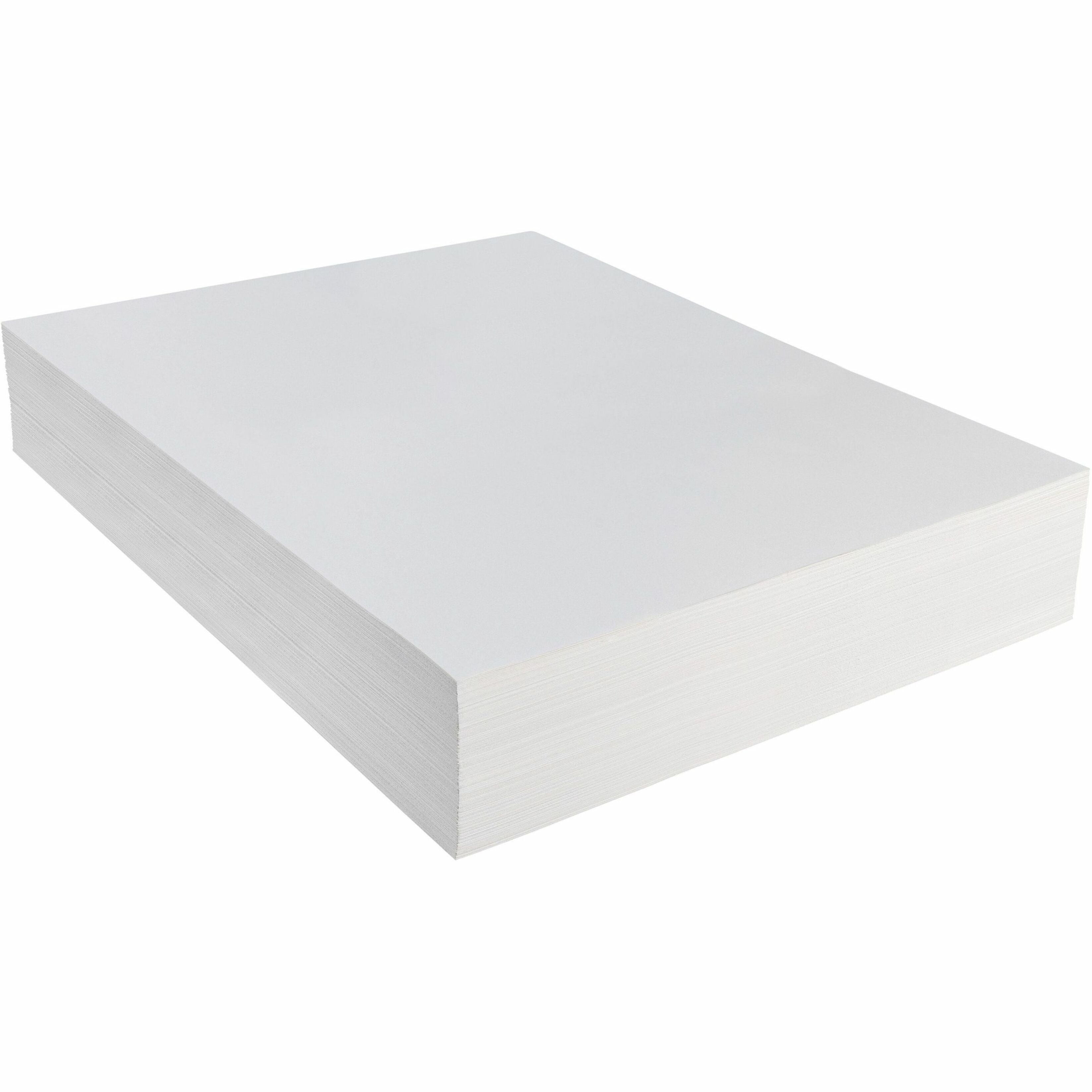 Ucreate Mixed-Media Paper, 80 lb., 18 x 24 inches, Natural White, 500 Sheets