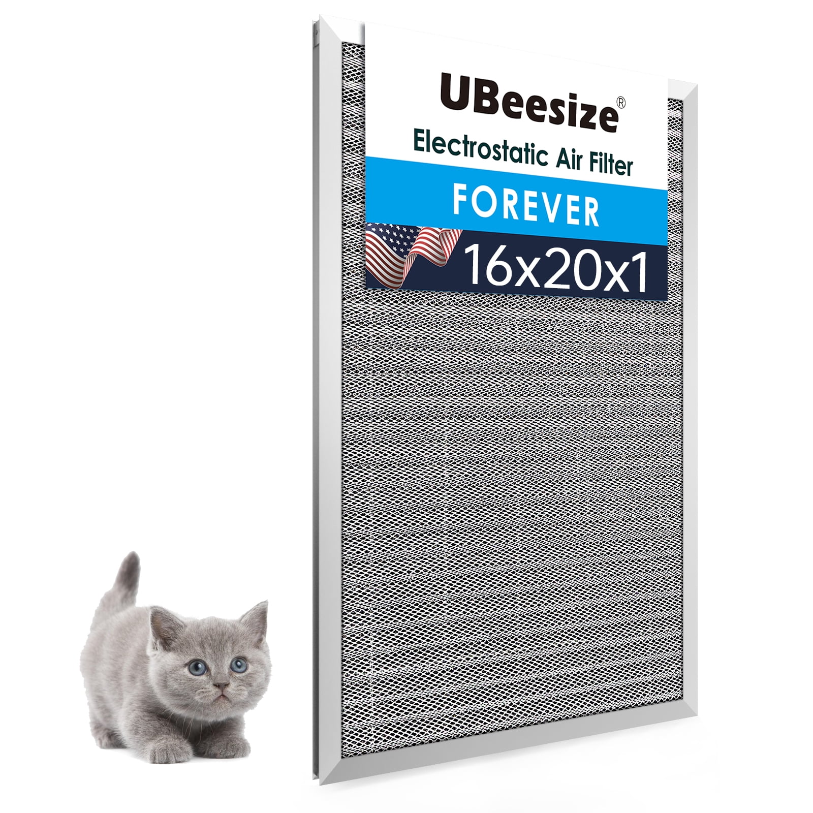 UBeesize Reusable Electrostatic Air Filter Washable