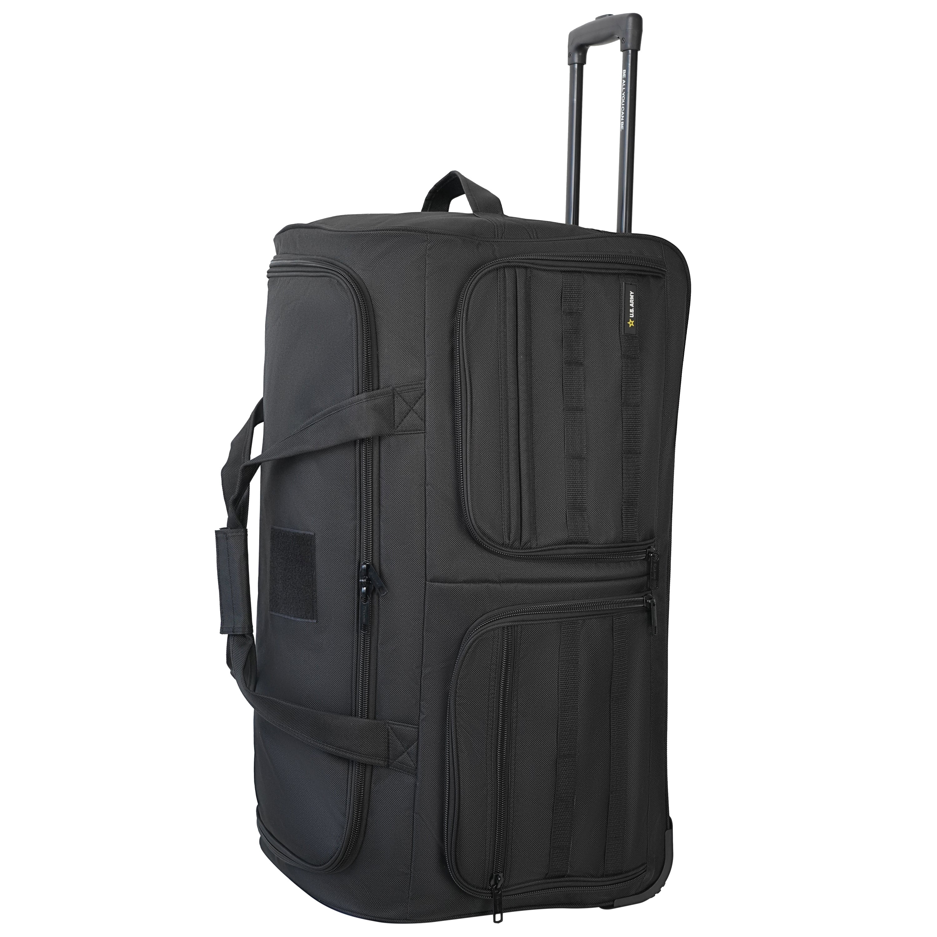 US ARMY ROMEO 31-inch Tactical Rolling Duffel Black