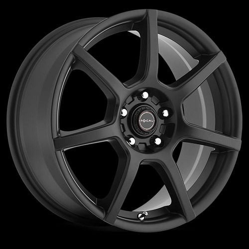 Ultra 422-7891SB-35 17 x 8 in. Matte Black Wheels
