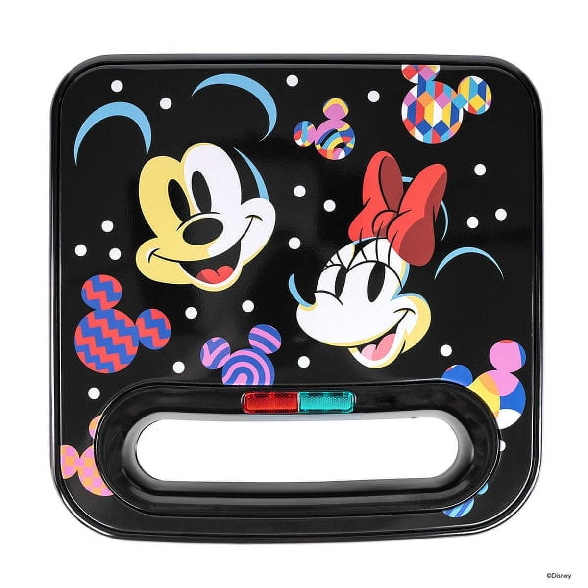 Uncanny Brands Disney Mickey Mouse and Minnie Mouse Sandwich Maker
