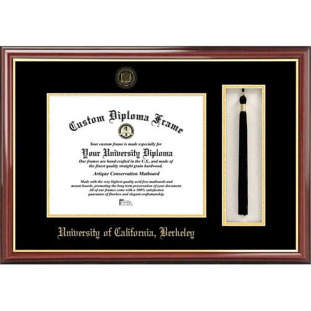 University of California, Berkeley 8.5" x 11" Tassel Box and Diploma Frame