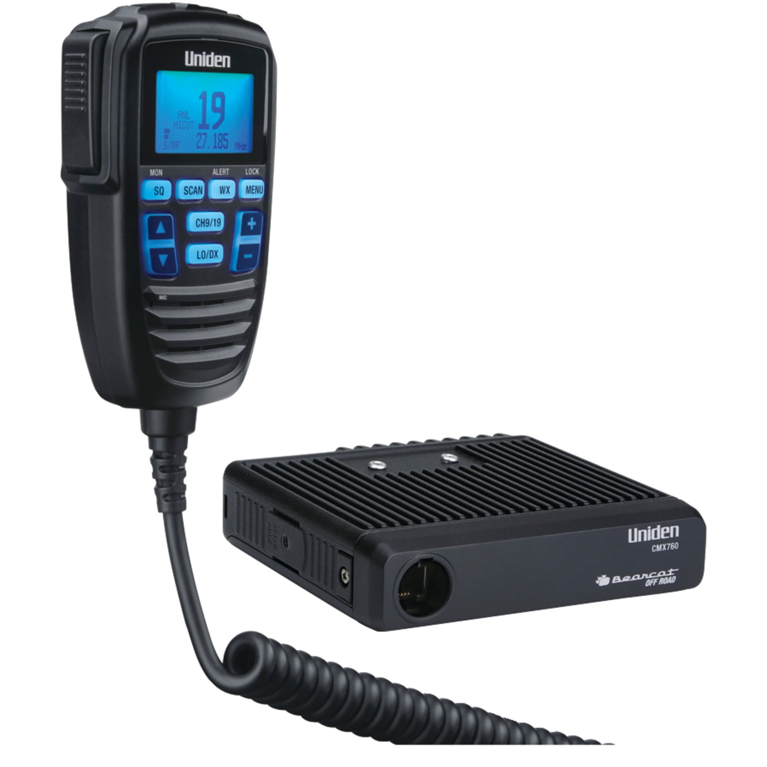 Uniden Off-Road Compact Cb Radio W/ Mic Display (Cmx760)