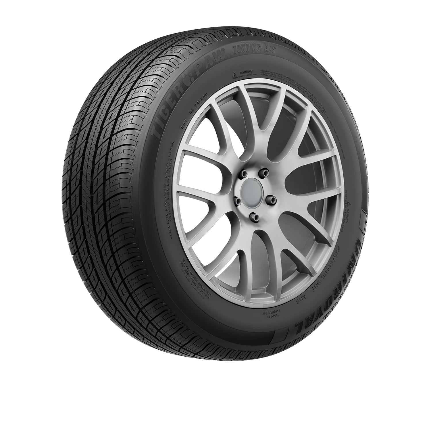 Uniroyal Tiger Paw Touring A/S All Season 225/60R17 99H Passenger Tire