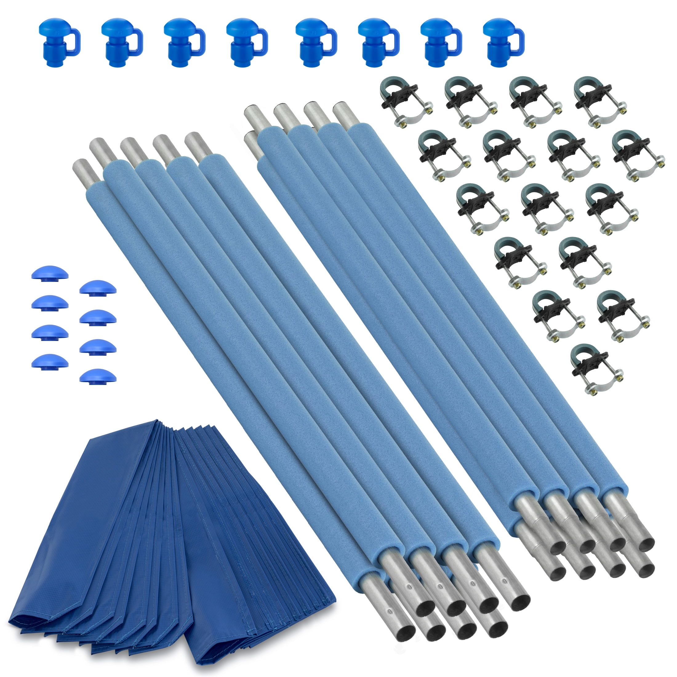 Upper Bounce Trampoline Replacement Enclosure Poles, Set of 8