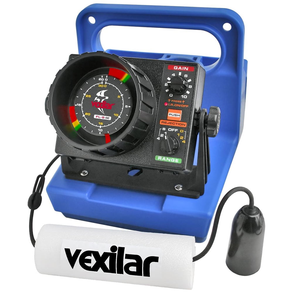 Vexilar FL-8 Ice Fishing Sonar Flasher with 19-Degree Transducer