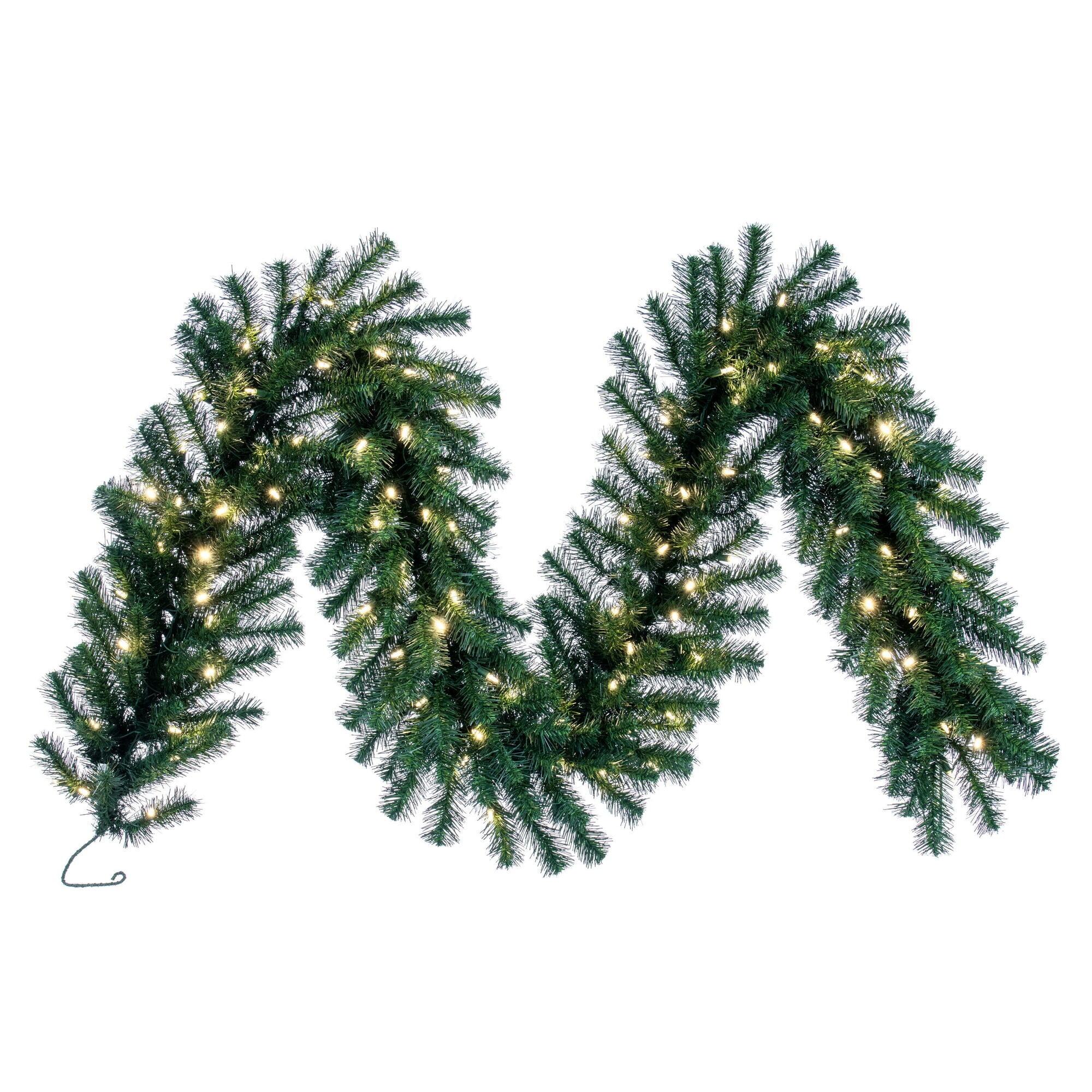 Vickerman 50' Douglas Fir Artificial Christmas Garland, Warm White LED Lights