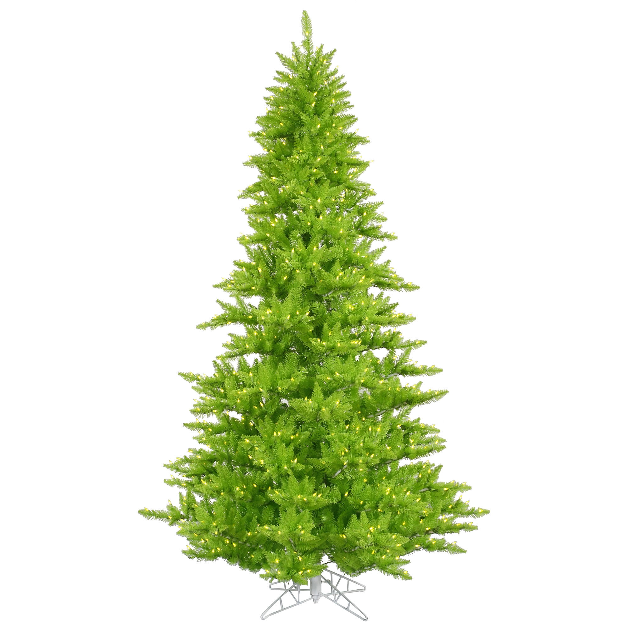 Vickerman 6.5' Lime Fir Artificial Christmas Tree, Lime Dura-lit LED Lights
