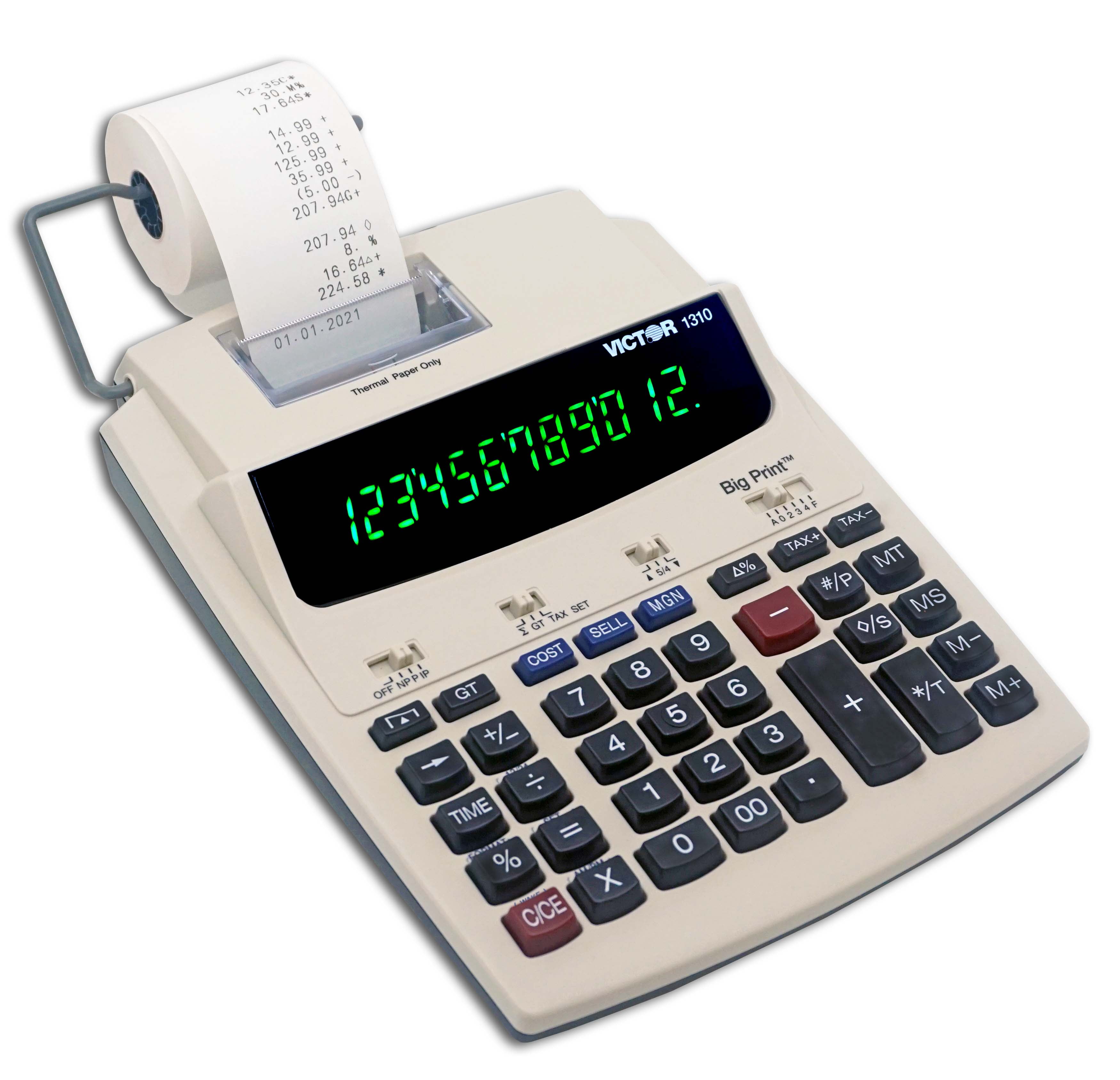 Victor 1310 Big Print™ Commercial Printing Calculator
